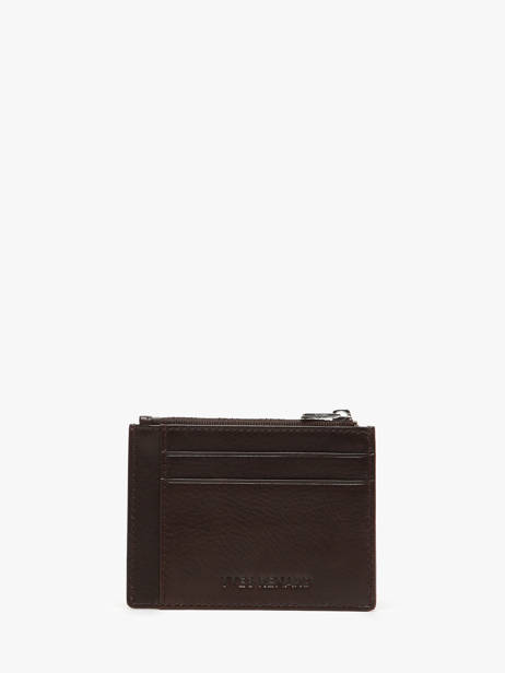 Kaarthouder Leder Yves renard Bruin bovino 195 ander zicht 2